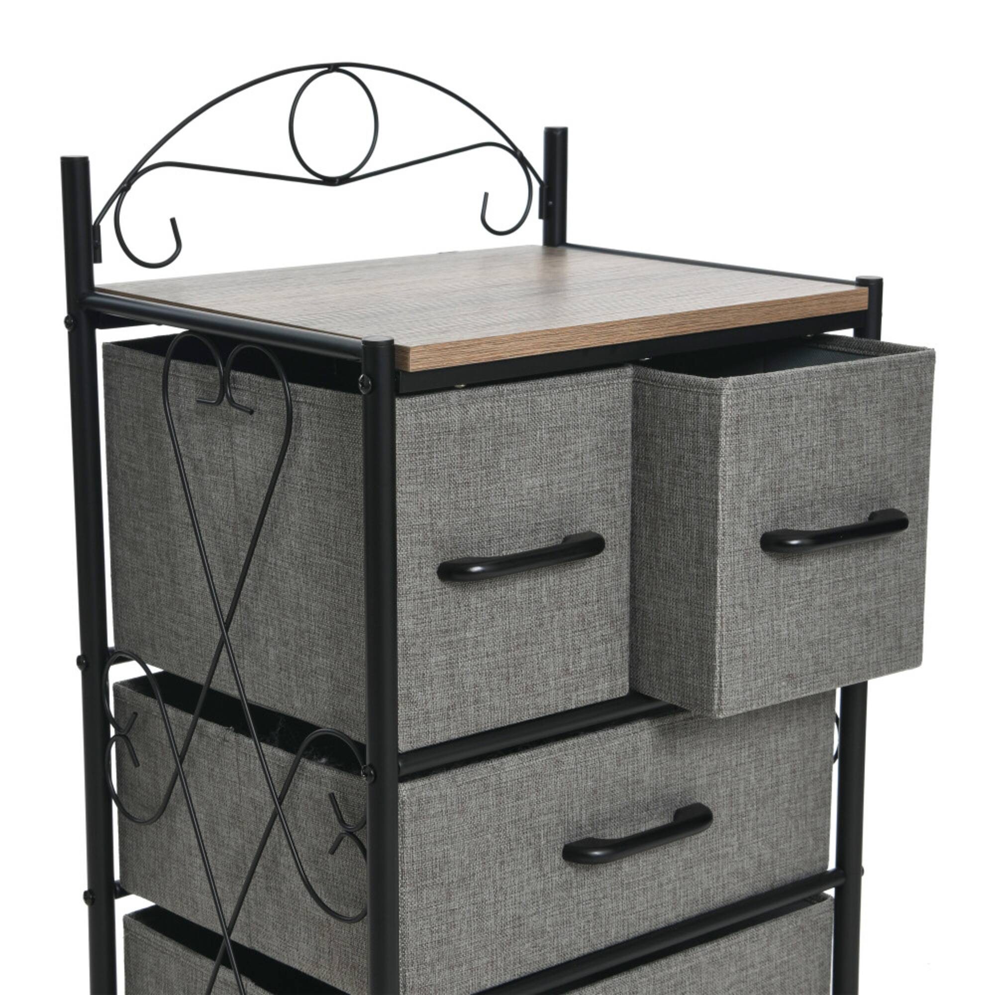 Household Essentials Victoria 32" 4-Drawer Dresser
